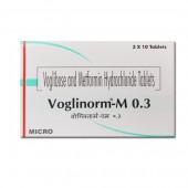 Voglinorm M 0.3 mg Tablet (10 Tab)