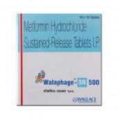 Walaphage SR 500 mg Tablet (10 Tab)