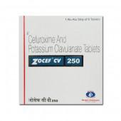 Zocef CV 250 mg Tablet (6 Tab)