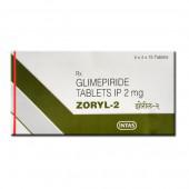 Zoryl 2 mg Tablet (15 Tab)